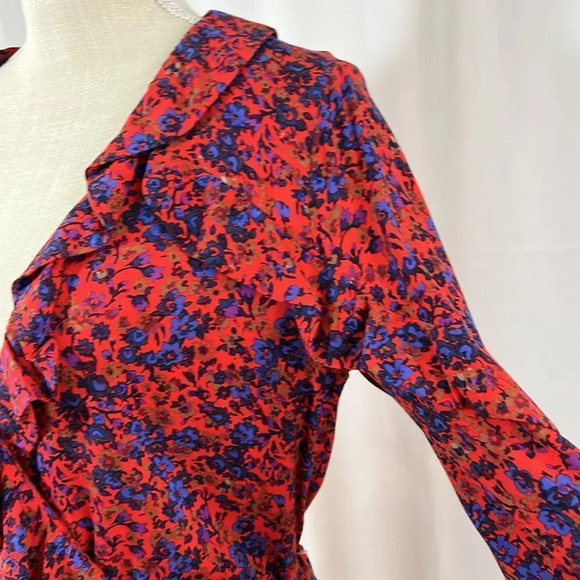 NWT‎ H & M Ruffled Dress Size 4 - Picture 5 of 13